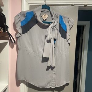 Anthropologie “By Francine” silk top